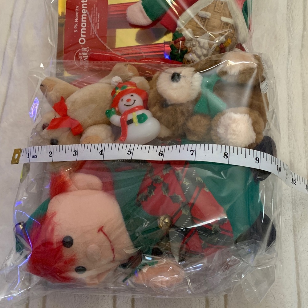 Christmas Elf/Bear/candle clips Ornament decor❗️I’m listing many lil bundles❗️ - Picture 5 of 17